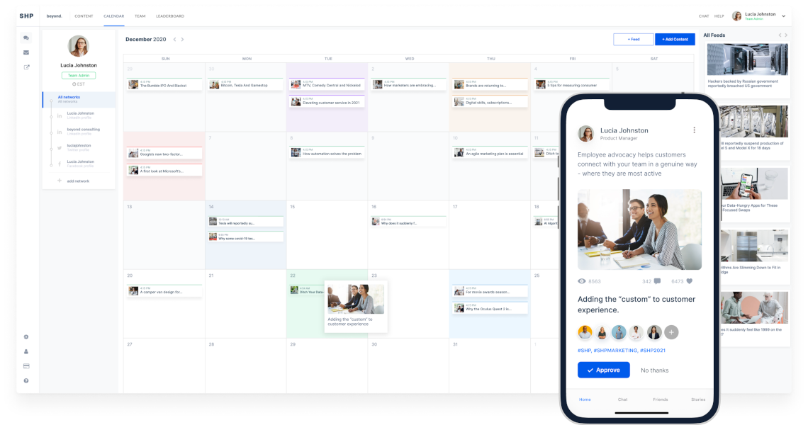 Forever Social Dashboard
